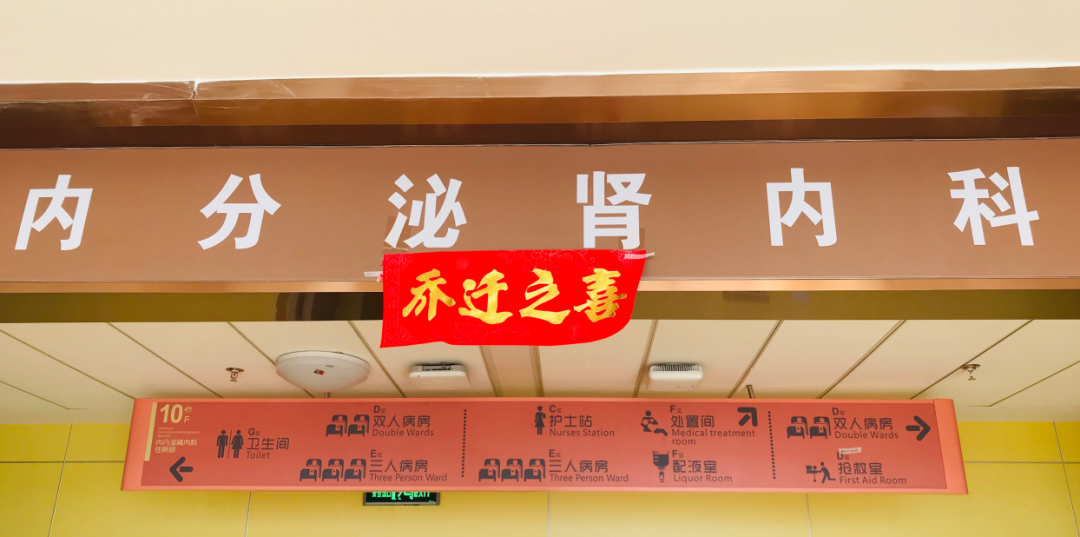 內(nèi)分泌腎內(nèi)科搬遷至醫(yī)院新大樓十層，全新的環(huán)境不一樣的就醫(yī)體驗(yàn)！