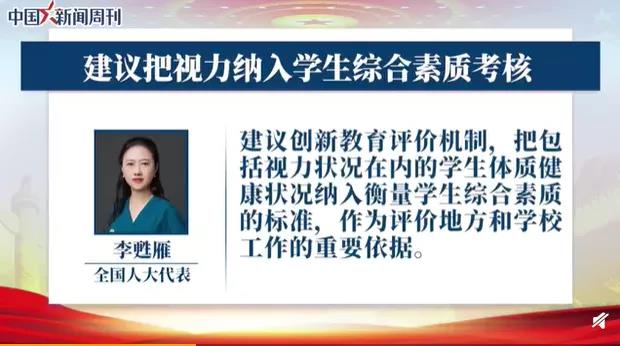 聚焦兩會(huì)：近視防控刻不容緩！??！