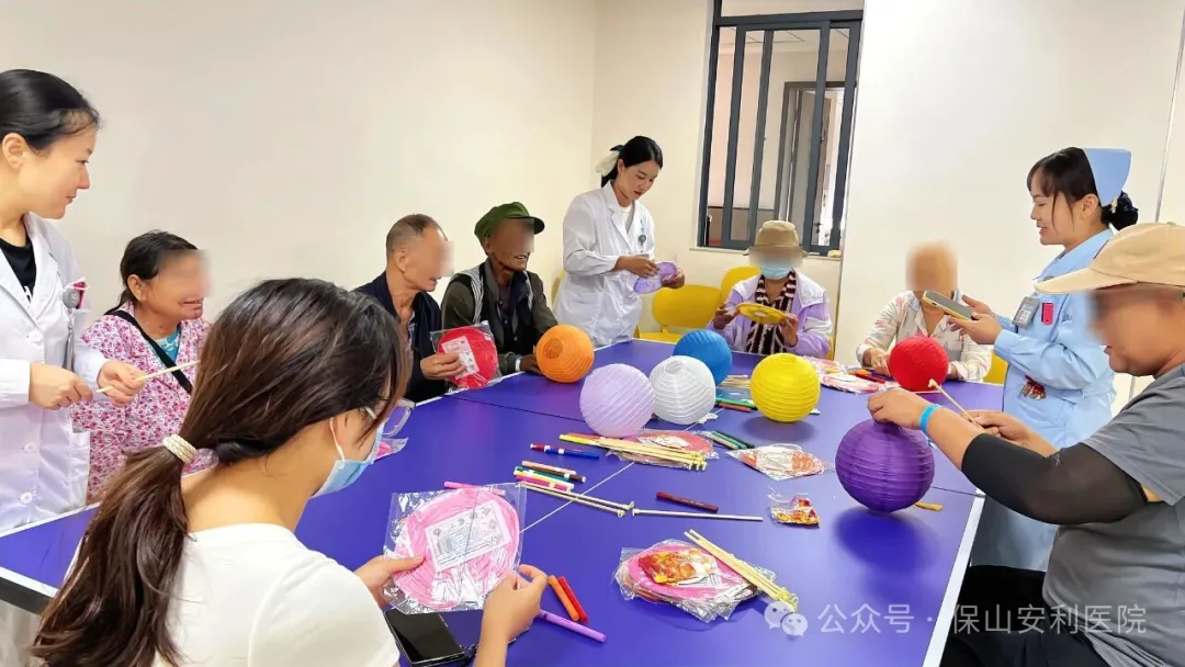 保山安利醫(yī)院腫瘤科“巧手繪燈籠，溫情迎佳節(jié)”主體活動(dòng)圓滿開展